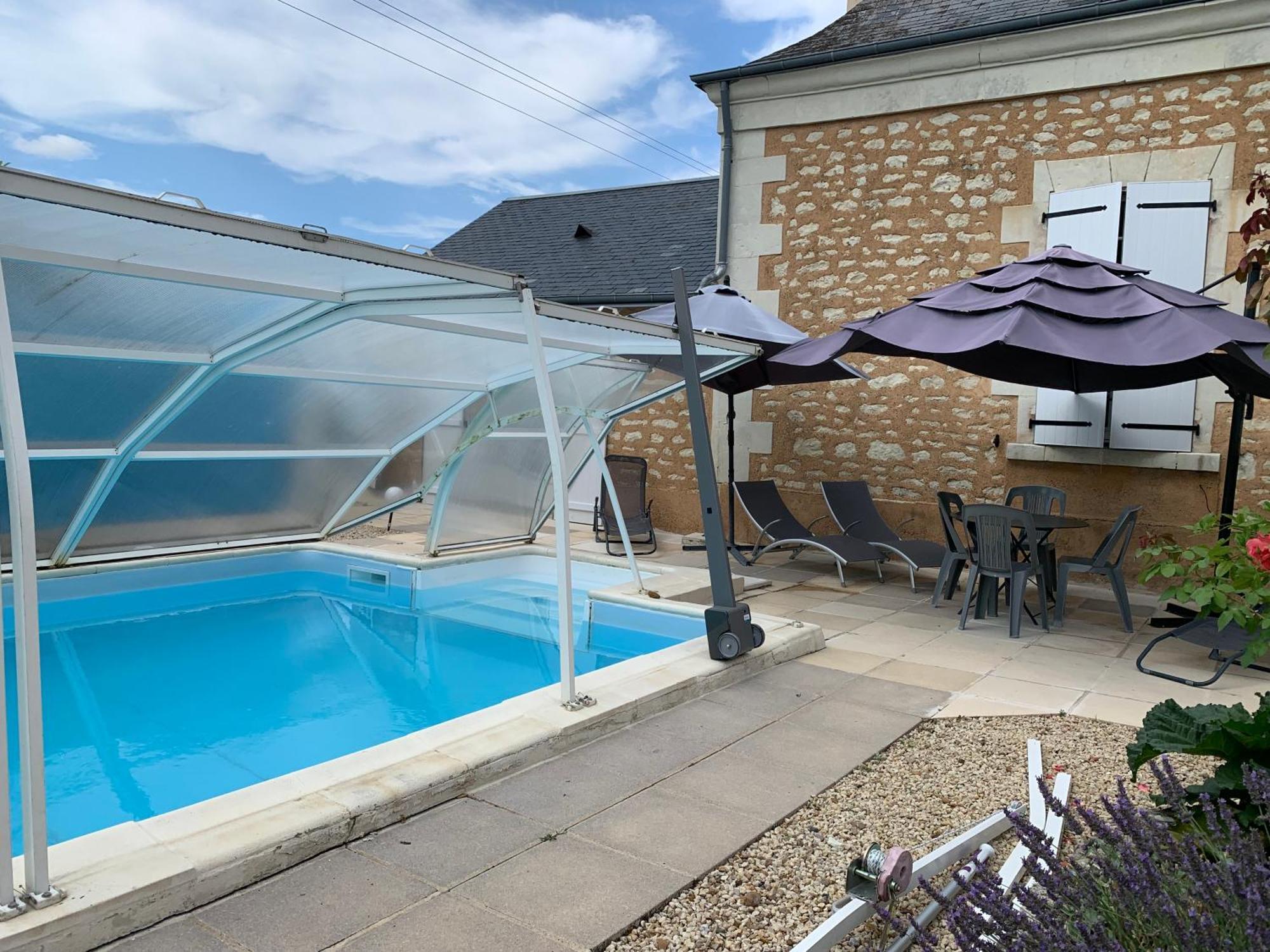 Bed and Breakfast La Costonnerie Leigne-sur-Usseau Екстер'єр фото
